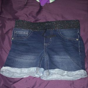Stretch Denim shorts. Size 10